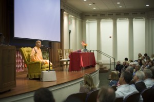 Radhanath Swami stresses the importance of compassion in leaders